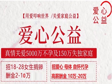 长阳捐卵助孕生子 爱心志愿者招募